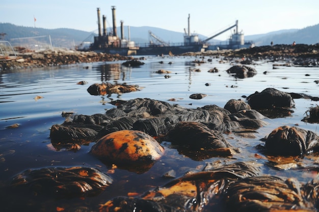 Devastating oil spill marine life in peril local fishermen witness environmental catastrophe