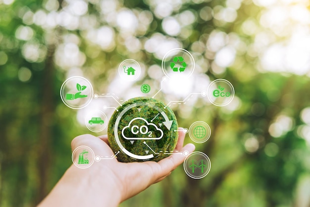 Developing sustainable CO2 xAIdeas for Sustainable development and green business based renewable energy and can limit climate change climate global warming An environmentally friendly approach