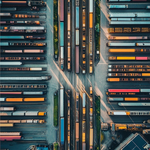 Photo developing transportation hubs and intermodal connections