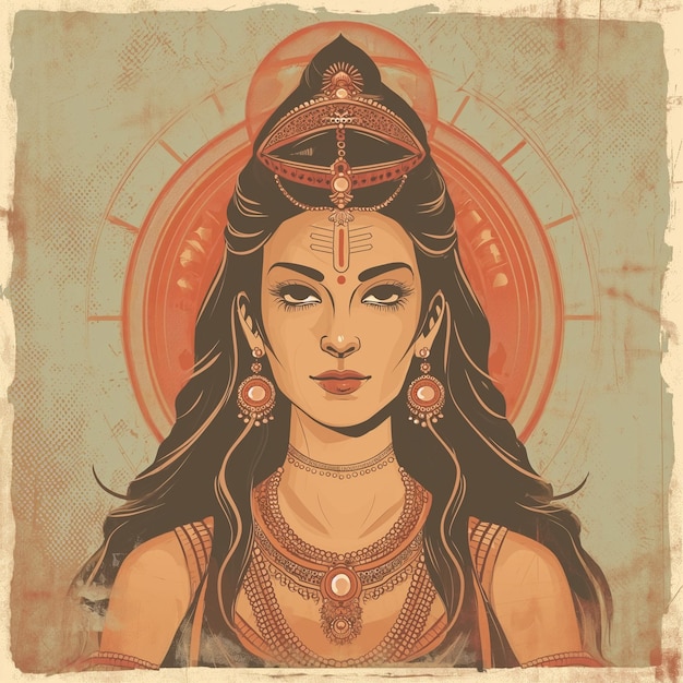 Devi Parvati the Hindu goddess