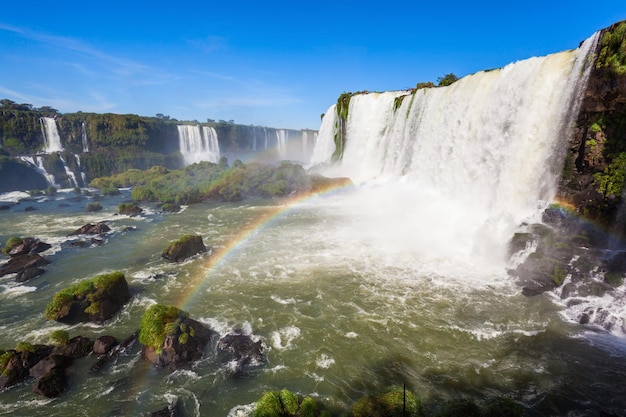 Devil's Throat (Garganta del Diablo) is the biggest of the Iguazu Waterfalls