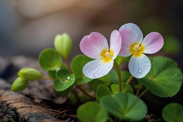 DewKissed Wildflowers at Dawn