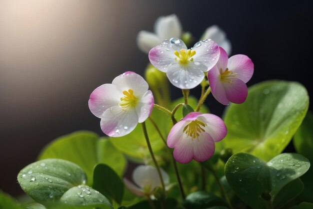 DewKissed Wildflowers at Dawn