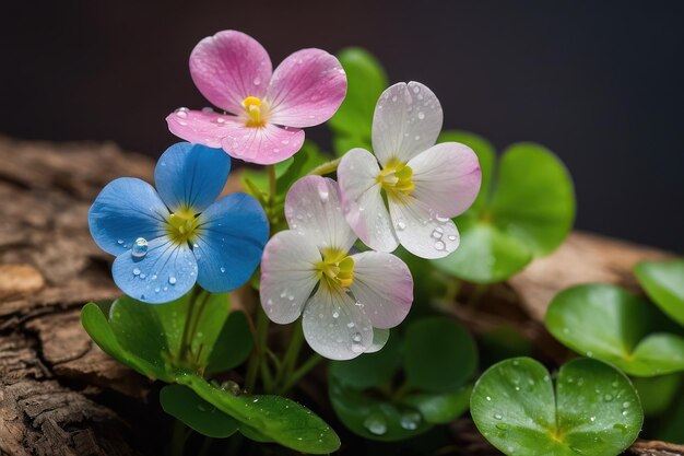 DewKissed Wildflowers at Dawn