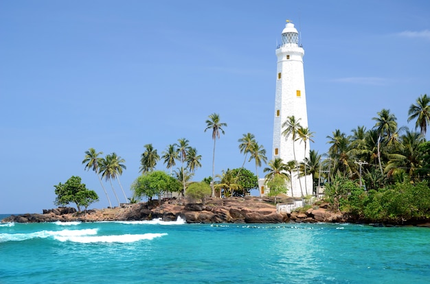 Dewundara light house at Matara Sri Lanka