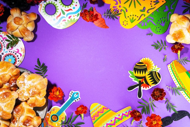 Dia de los muertos background