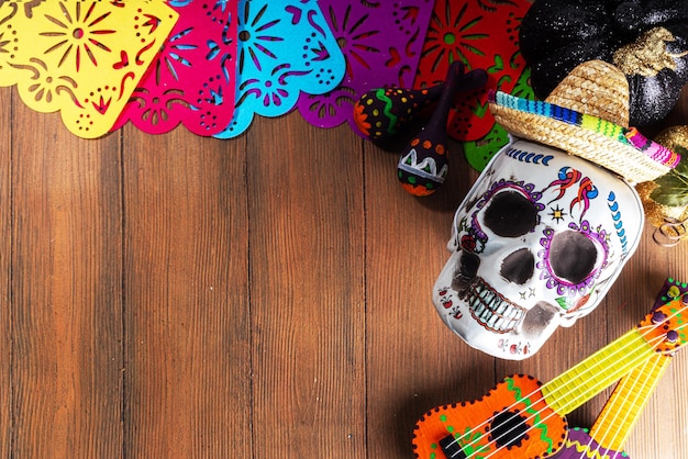 Dia de los muertos background