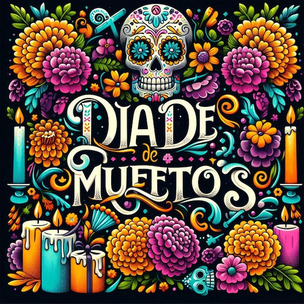 Dia de Muertos letter and animation 2024