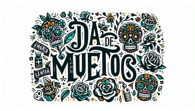 Dia de Muertos letter and animation 2024