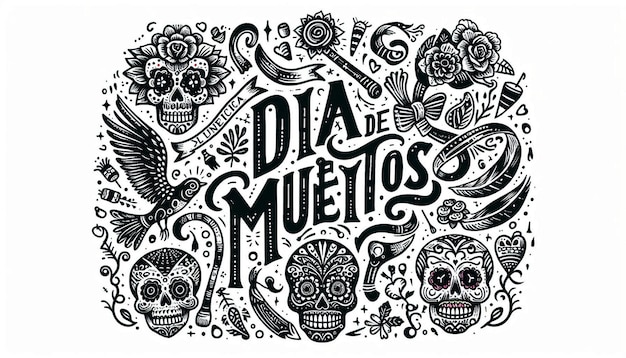 Dia de Muertos letter and animation 2024