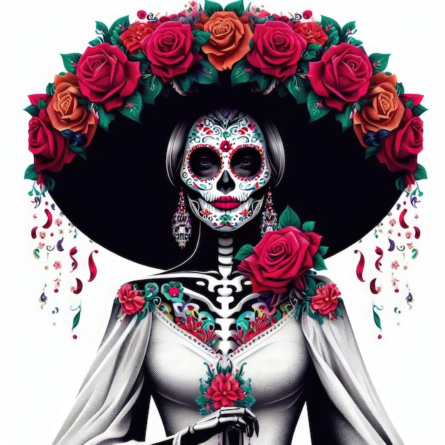 Dia de Muertos por Dia de los Muertos illustration