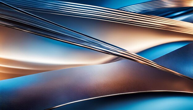 Diagonal blurred blue lines abstract background