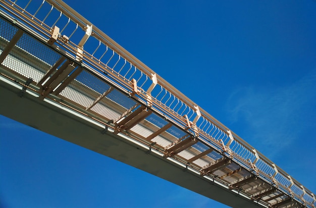 Diagonal metro rails track transportation backdrop