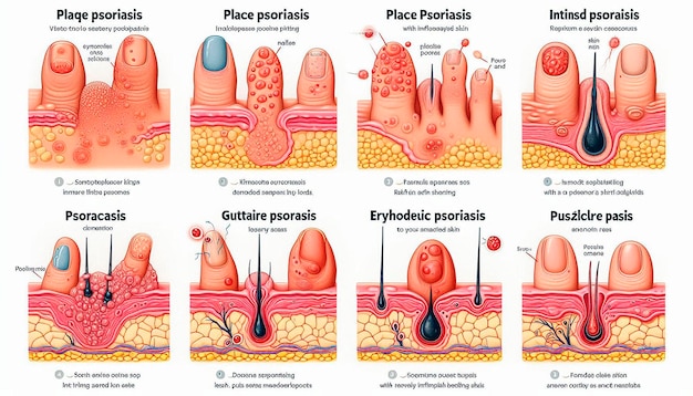 Photo a diagram of the finger and fingerprints of a hand