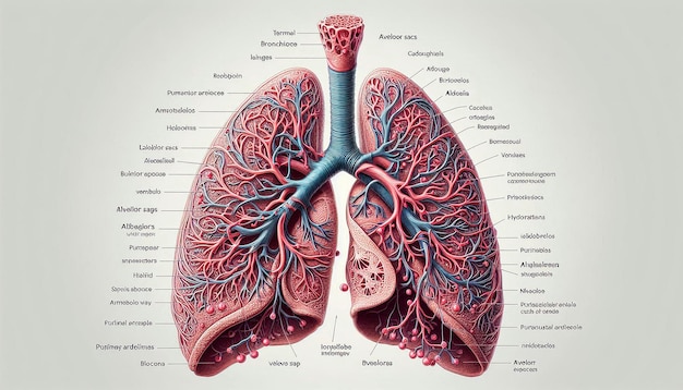 a diagram of the human heart and human organs