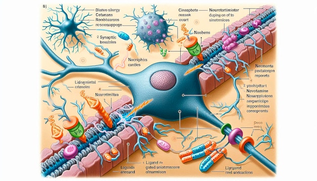 Photo a diagram of a virus with the structure labeled with the structure of the brain