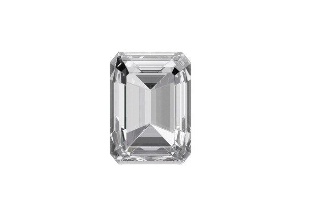 Photo diamond with on transparent background