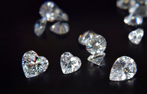 Diamonds are valuable, expensive and rare. For making jewelry