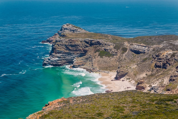 Diaz beach view near Cape of Good Hope in South Africa