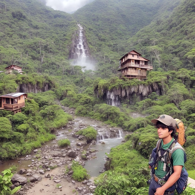 Diego harbored a burning desire to explore the mysteries of the Amazon Rainforest