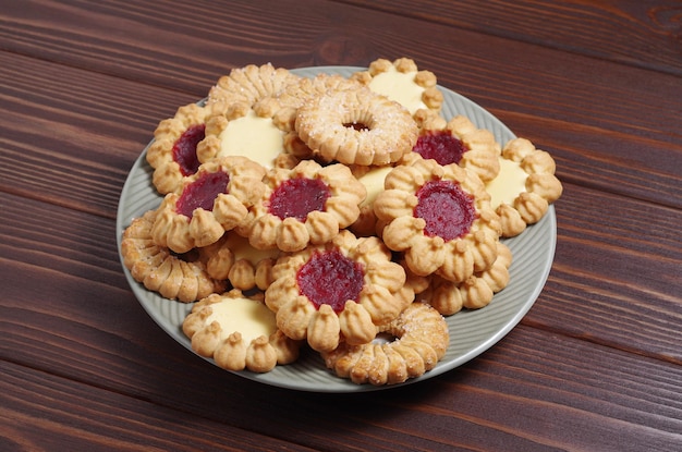 Different shortbread cookies