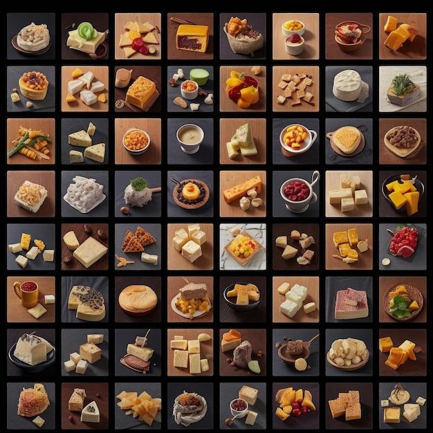 Different types of cheese from around the world