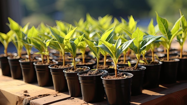 Different types of corn plantings showcasing diversity and innovative methods Generative AI