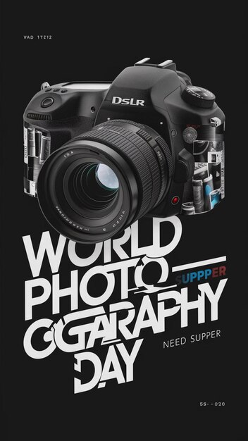 a digital camera with the word world photography on it