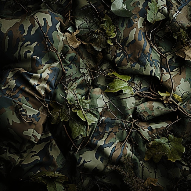 Digital camouflage pattern texture