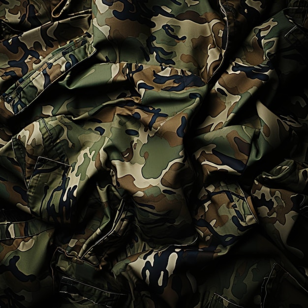 Digital camouflage pattern texture