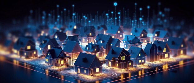 Digital community smart homes and digital community