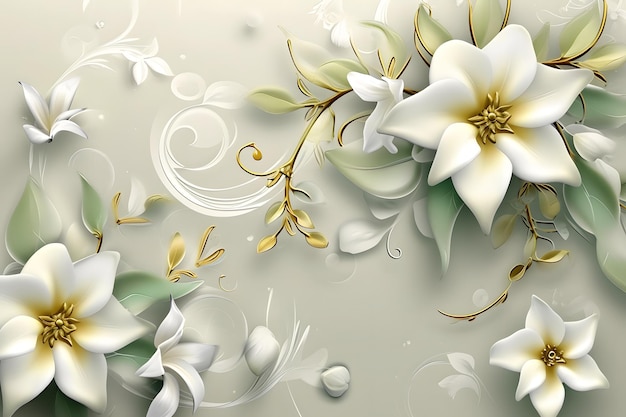 digital floral pattern flower pattern background flower wallpaper flower painting