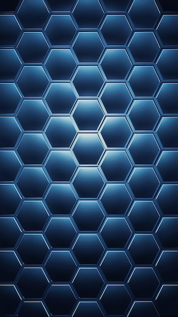 Digital hexagon abstract background