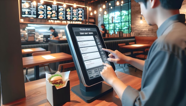 Digital menus and payment kiosks for a better dining experience