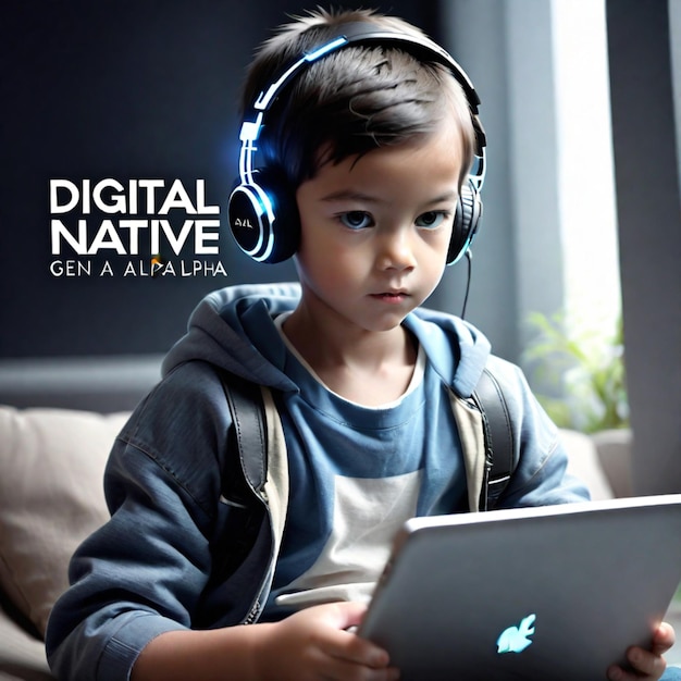 Digital Natives of the Future Gen Alpha's TechSavvy World