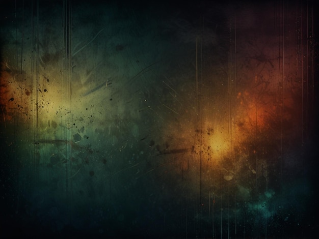 a digital painting of a dark background with a cross on the top