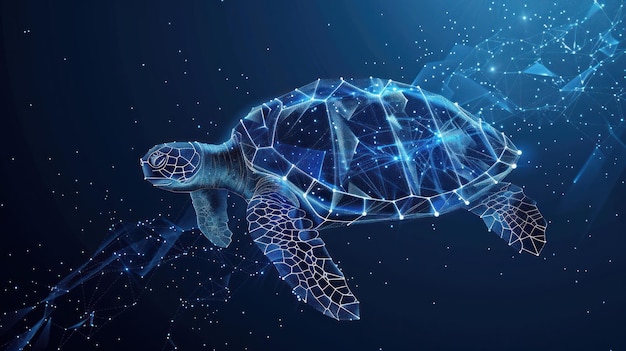 Digital Sea Turtle