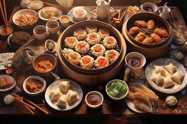 Dim Sum Delight A Visual Feast