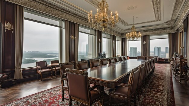 The dining room at the hotel zabeel