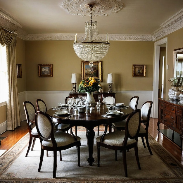 a dining room house