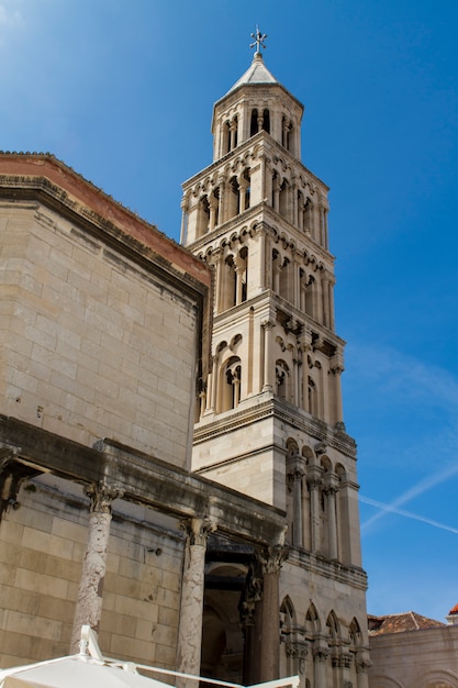 Diocletian palace in Split, Croatia