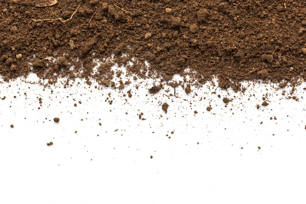 Dirty earth. Natural soil texture