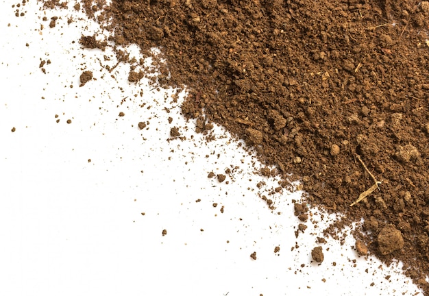 Dirty earth. Natural soil texture