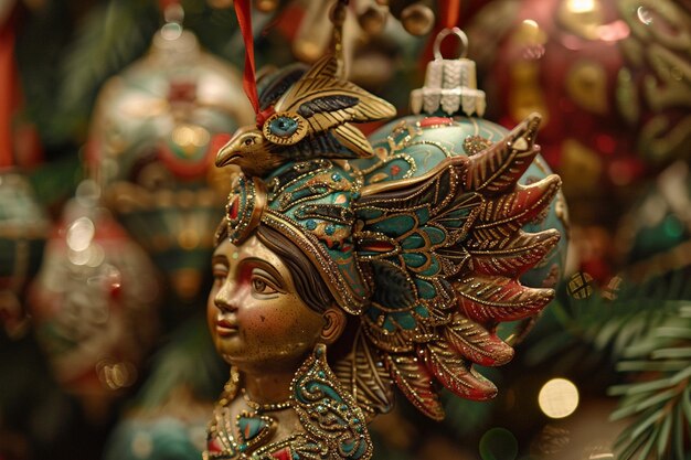 Discover the artistry behind Posada ornaments with generative ai