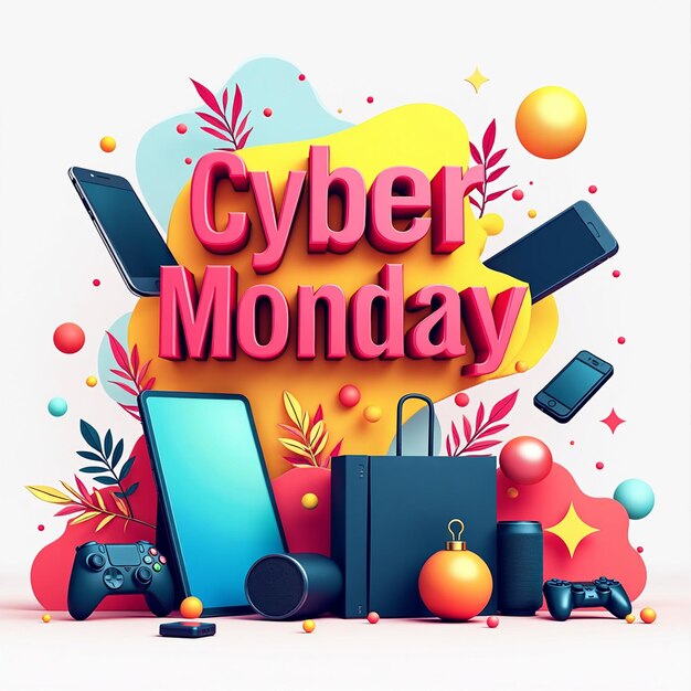 Photo discover the best clean and modern cyber monday design ideas for eyecatching promotions