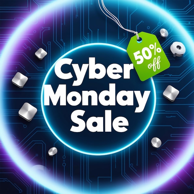 Photo discover the best clean and modern cyber monday sale design ideas for eyecatching promotions