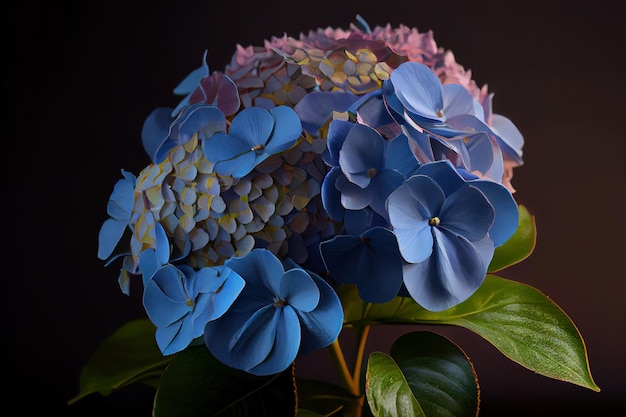 Discover the timeless beauty of hydrangeas Generative Ai