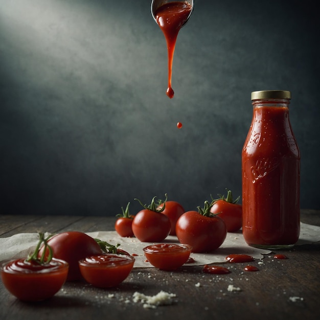 Photo discover the ultimate ketchup flavor that brings a delicious kick to burgers fries and more