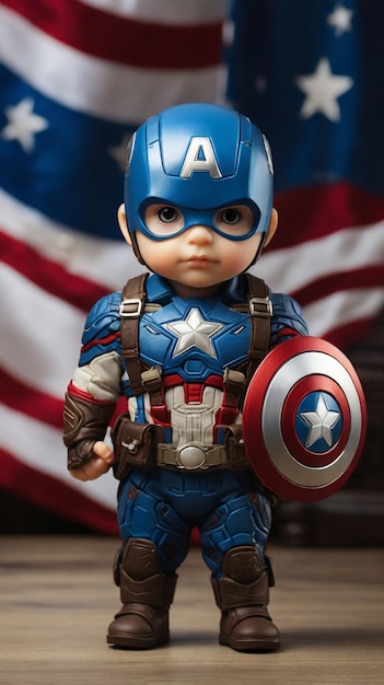 Discover the Whimsical World of Baby Captain America