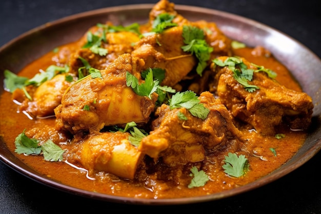 a dish of curry is a popular dish.